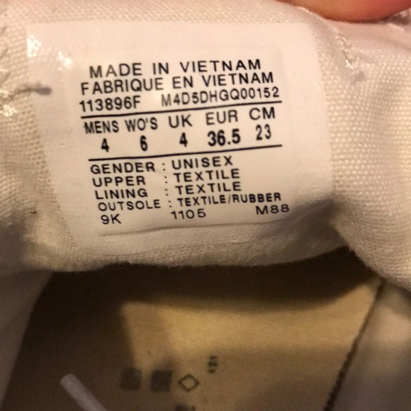 Gray Converse size 6 - Picture 4 of 4